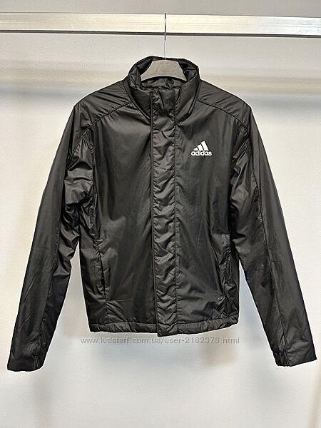 Оригінальна куртка Adidas чорного кольору демісезонн.