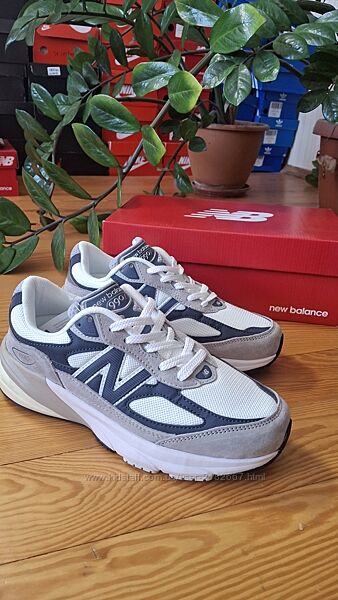 Чоловічі кросівки new balance 990v6 41-45p made in usa , натуральна замша