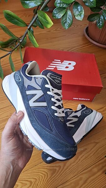 Чоловічі кросівки new balance 990v6 розміри 41-44 натуральна замша