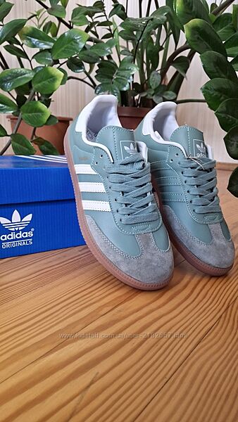 Жіночі кеди adidas samba ,38,40, замша