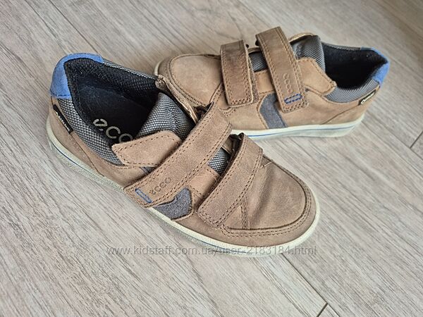 Туфлі мокасіни кросівки ecco 28 gore-tex