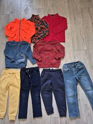 Пакет одягу на хлопчика 110-116