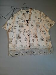 Eur 5xl жіноча блуза великий розмір батал  1034