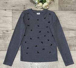Реглан у рубчик, кофта, лонгслів ZARA, р.152 11-12 років