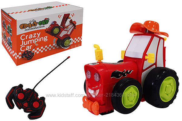 Танцюючий трактор на радіокеруванні