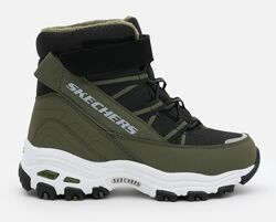 Підліткові зимові черевики для хлопчика Skechers D&acuteLites 660092L 