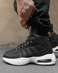 Мужские зимние кроссовки. Эко-кожа/эко-мех  размер 42,43,44,45