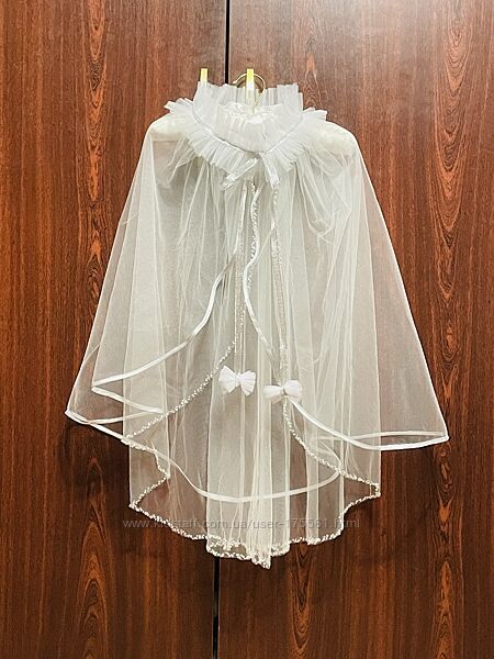 Накидка для принцеси, сніжинки, феї . Оздоблений стразами