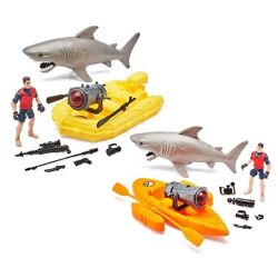 Игровой набор лодки и акулы Kid Connection Оригинал