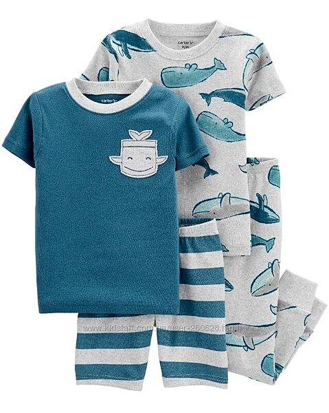 Хлопковая пижама Carter&acutes для мальчиков 2, 4, 5 лет