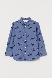 Бавовняна сорочка H&M для хлопчика 8-9 років