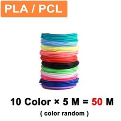 PLA пластик для 3D ручки 10 кольорів по 5 метрів