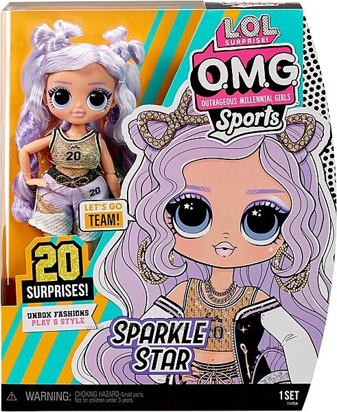 Лялька L. O. L Surprise OMG Sports Sparkle 584230 Оригінал