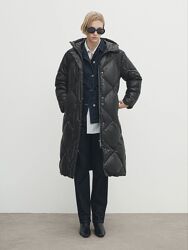 Новий зимовий пуховик Massimo Dutti. Оригінал. Розмір M. Більшемірить