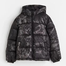 Зимова куртка H&M водонепроникна зі світловідбивними елементами, 152 см