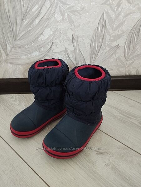 Зимові чоботи, сапожки крокс Crocs Winter Puff Boot, С10