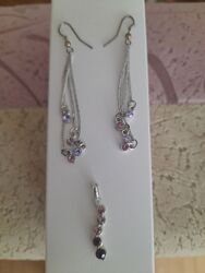 кулон та сережки