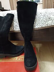 Замшеві зимові чоботи  Marco Piero р.37