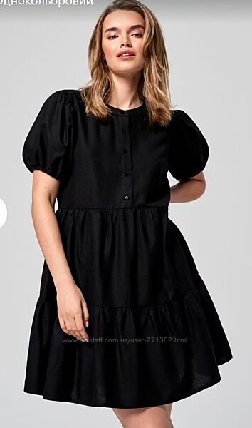 Чорна сукня плаття на гудзиках  2 топи на дівчинку до 12 років 