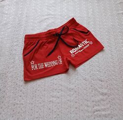 Новые шорты на девочку красные 176р Benini