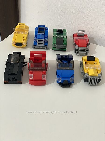 Колекція машинок Lego Не оригінал 