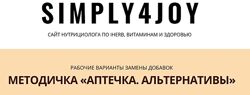 Методичка Аптечка. Альтернативы Юлия Трифонова Simply4joy