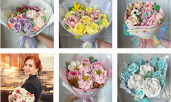 Курс Зефирные букеты Мария Владимировская diva buket cake