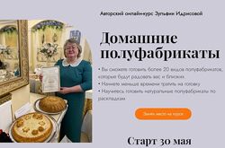 Домашние полуфабрикаты. Все модули Зульфия Идрисова