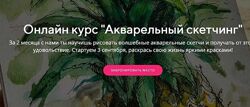 Анна Белоусова 21 курс по скетчингу akvarelim ВсемАрт