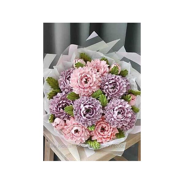 Зефирные хризантемы Татьяна Забалуева