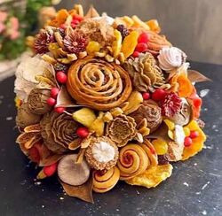 Цветы из Восточных сладостей. Пакет На максималках Юлия Чувьюрова