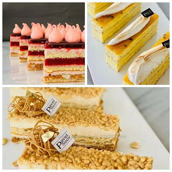 Нарезные торты и пирожные Павел Сизов