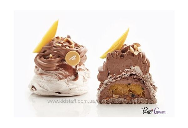 Пирожное Павлова Чёрный и белый лебедь Мария Селянина