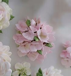 Гортензии из зефира Мирослава Садовая