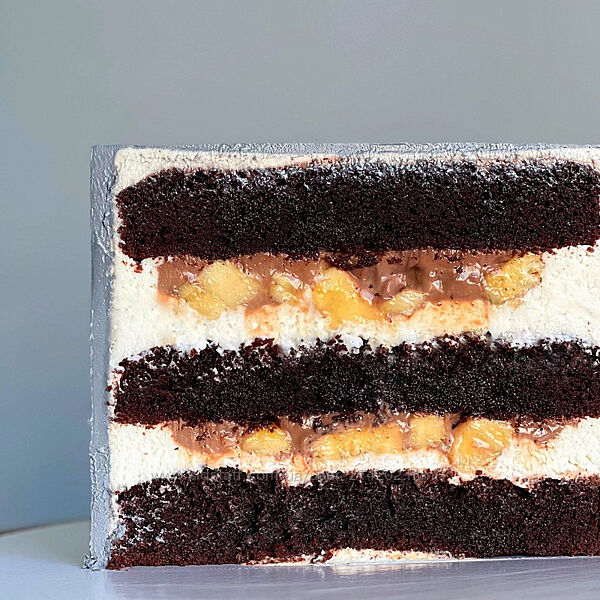 Торт Банановый брауни Алена Чувагина