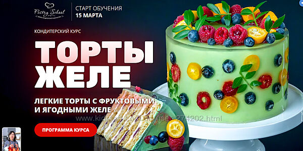 Торты Желе Елена Крохмаль