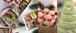 Отсадка новогодних фигурных макарон и начинка макарон Розмарин Сенина 