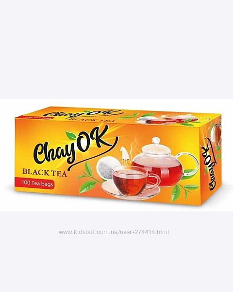 Пакетированный чай ChayOk, saga 100 пак