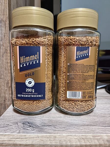 Кава розчинна Himmel gold, DeMontre, chees 200 г  Німеччина 