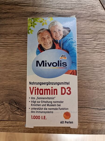 Вітамини Mivolis Омега-3, D3, Zink, В6В12