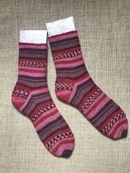 Вовняні шкарпетки для мами та доньки