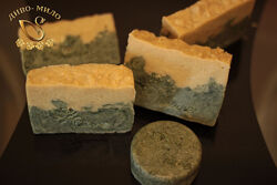 Крафтове шовкове мило Лавр, Розмарін, Лаванда