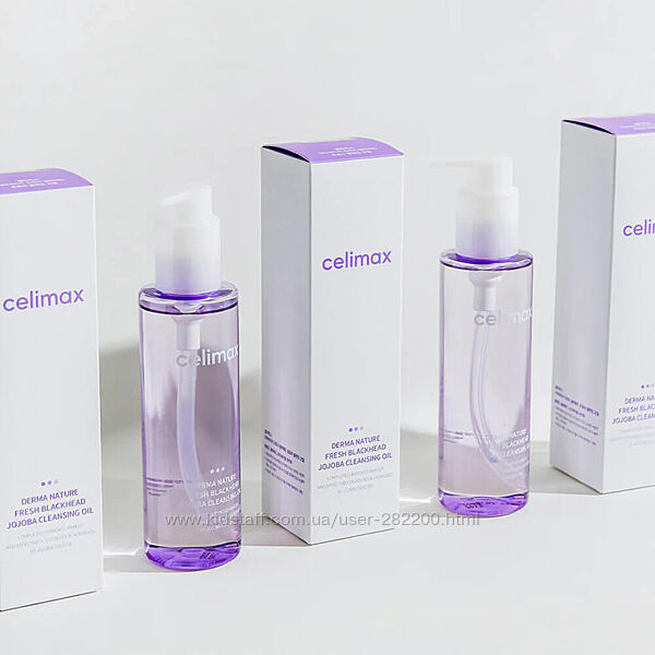 Гідрофільне масло з жожоба Celimax Derma Nature Fresh Blackhead 150 ml