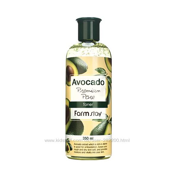 Тонер питат. с авокадо FarmStay Avocado Premium Pore Toner 350 ml