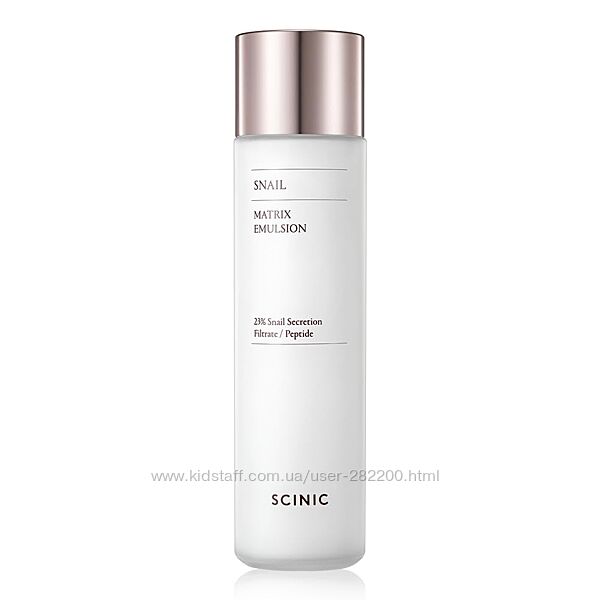 Эмульсия для лица с муцином улитки Scinic Snail Matrix Emulsion 150 мл