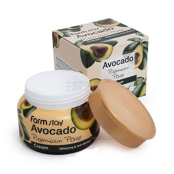Лифтинг-крем для лица с экстрактом авокадо FarmStay Avocado Premium Pore 