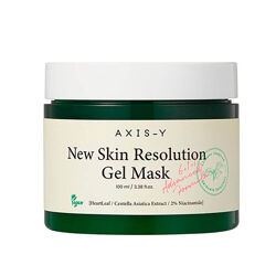 Заспокійлива гелева маска з хаутюйнією AXIS-Y New Skin Resolution Gel Mask 