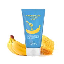 Пенка для умывания с бананом и медом SCINIC Honey Banana Cleansing Foam