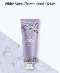 Парфумований крем для рук з білим хлопком Eunyul White cotton Flower Hand 
