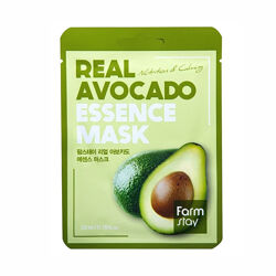 Тканевая маска  с экстрактом авокадо FarmStay Real Avocado Essence 